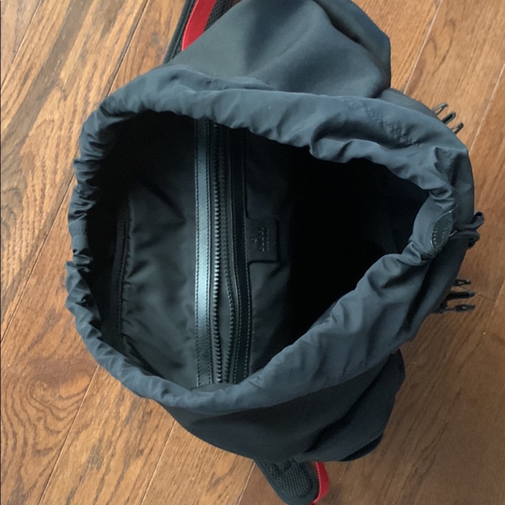 Gucci Patch Embellished Canvas Backpack - image 4